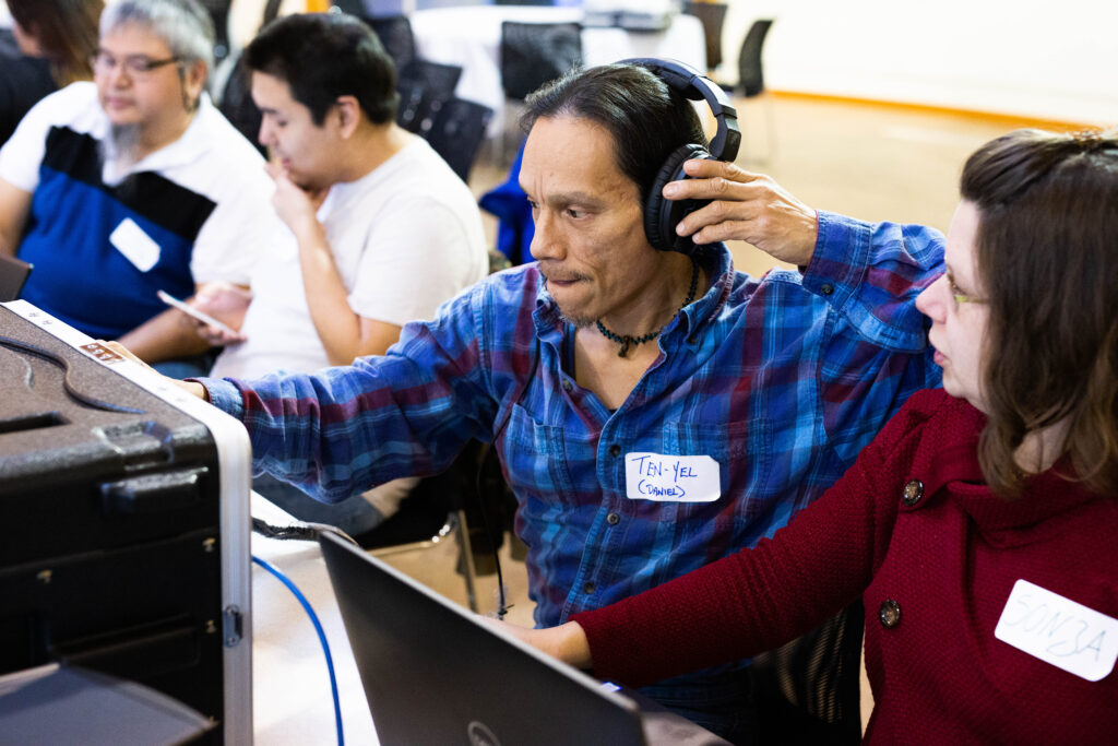 Language Technology program training on digitizing records