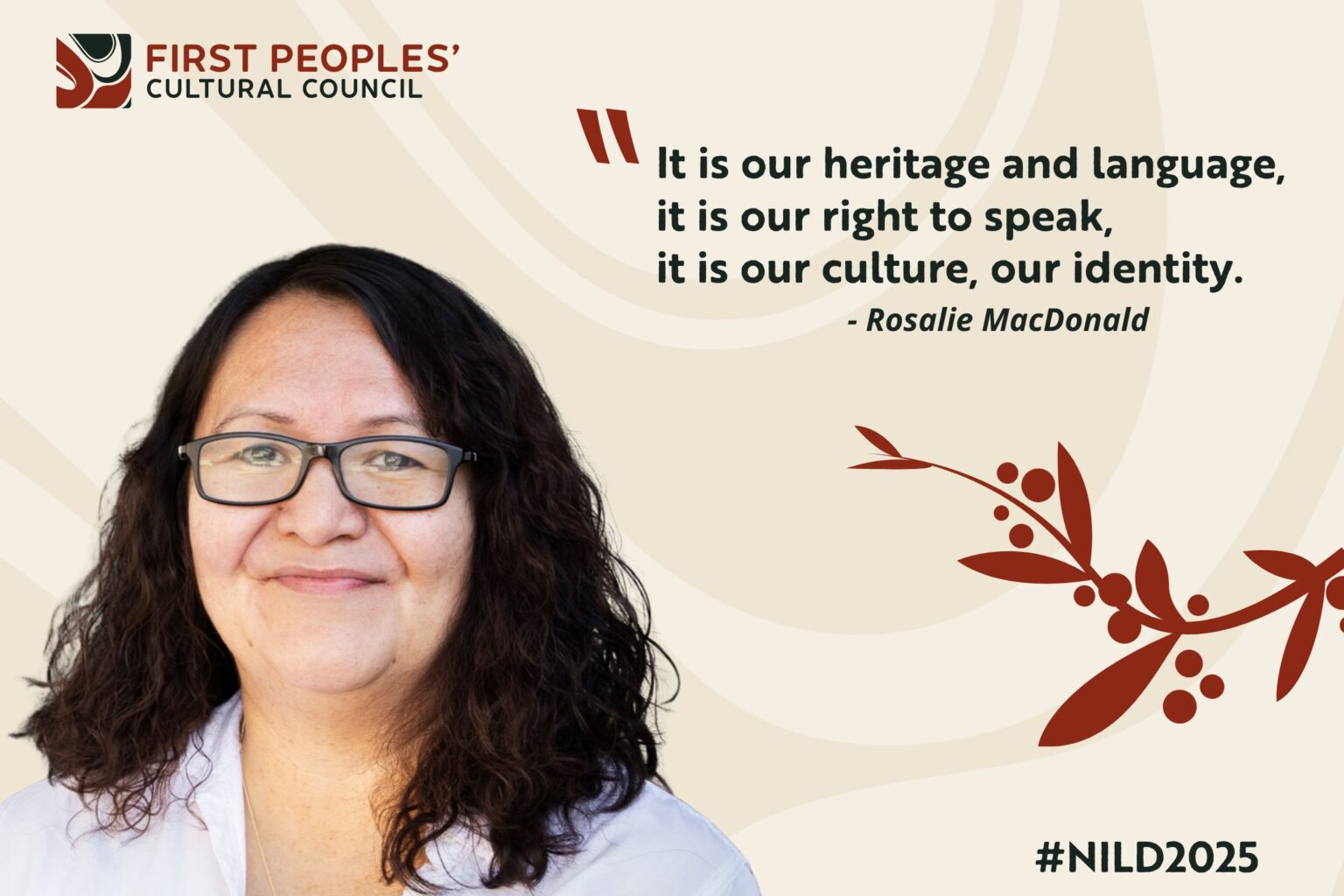 National Indigenous Languages Day - First Peoples Cultural Council