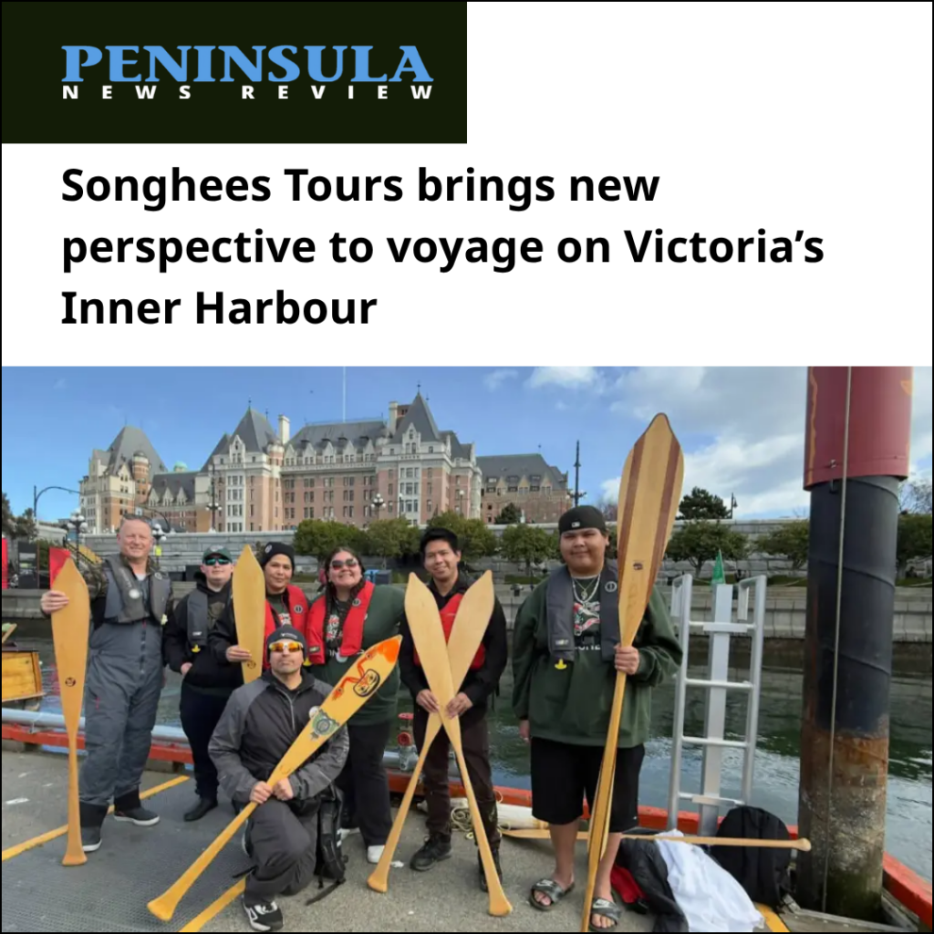 Songhees Tours brings new perspective to voyage on Victoria’s Inner Harbour